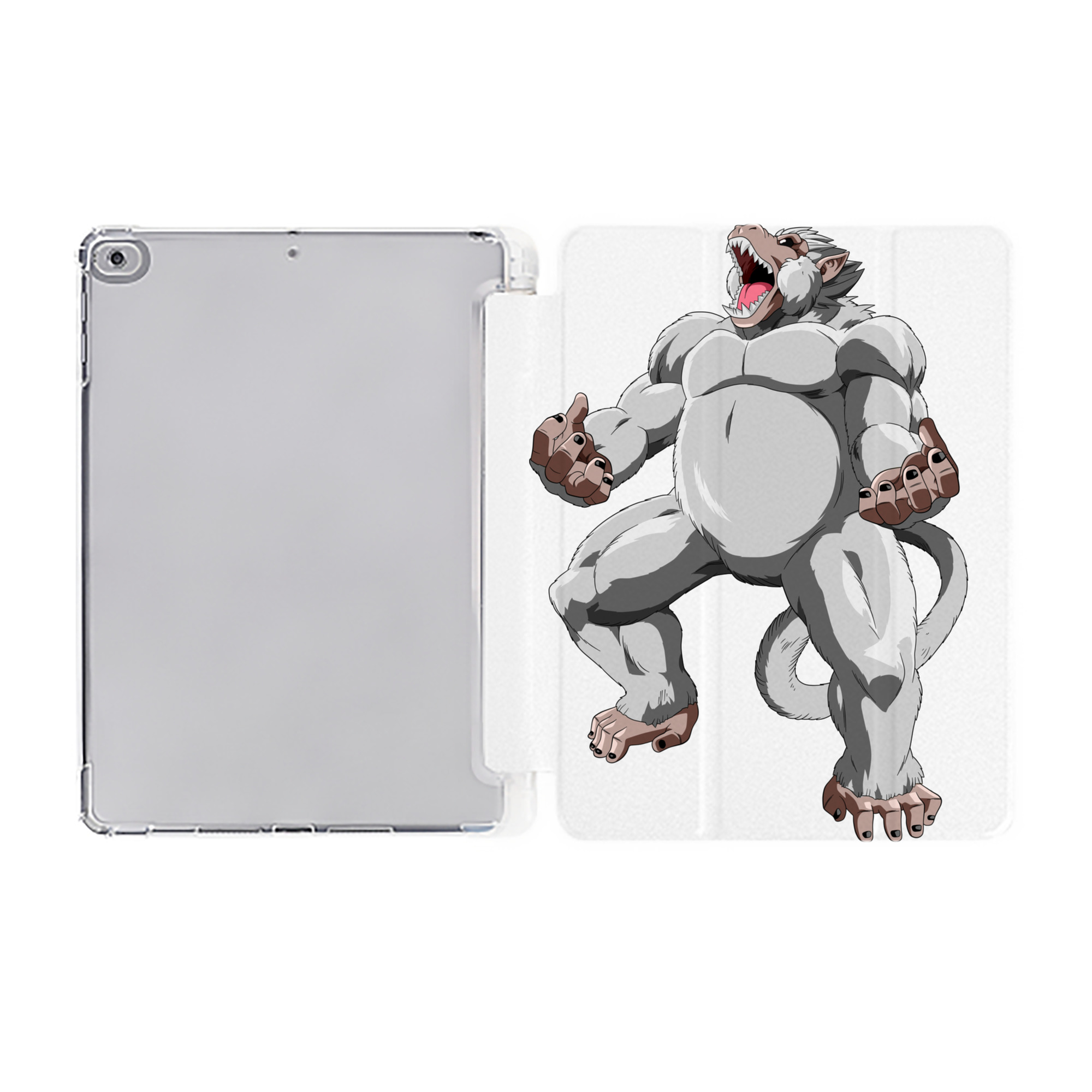 （画像用） ドラゴンボール DRAGON BALL IPad ケース ペン収納付き 三つ折りスタンド PUレザー×シリコン 対応機種9.5/10.5/10.9インチ